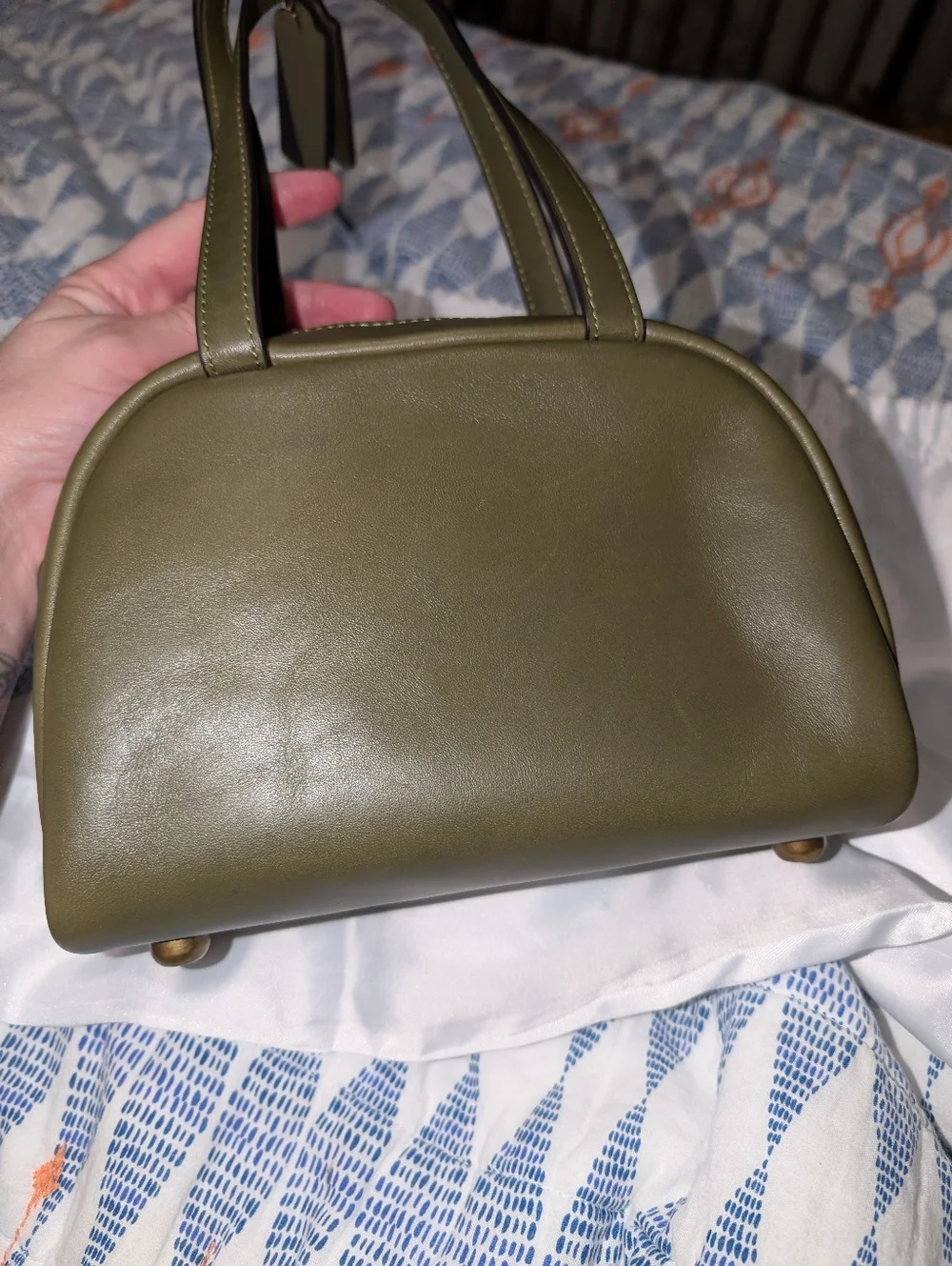 Coach Twin Turn-Lock Handbag - Picture 4 of 7